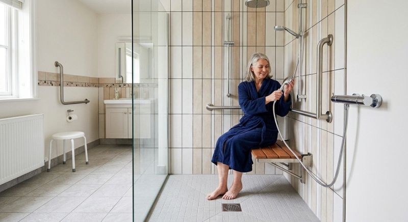 Disability Shower Installation in Portland, ME